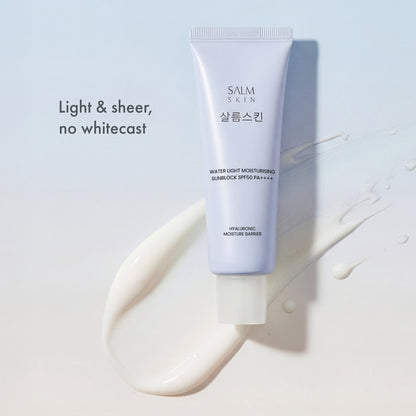 Salm Skin Waterlight Moisturising Sunblock with SPF50 PA++++