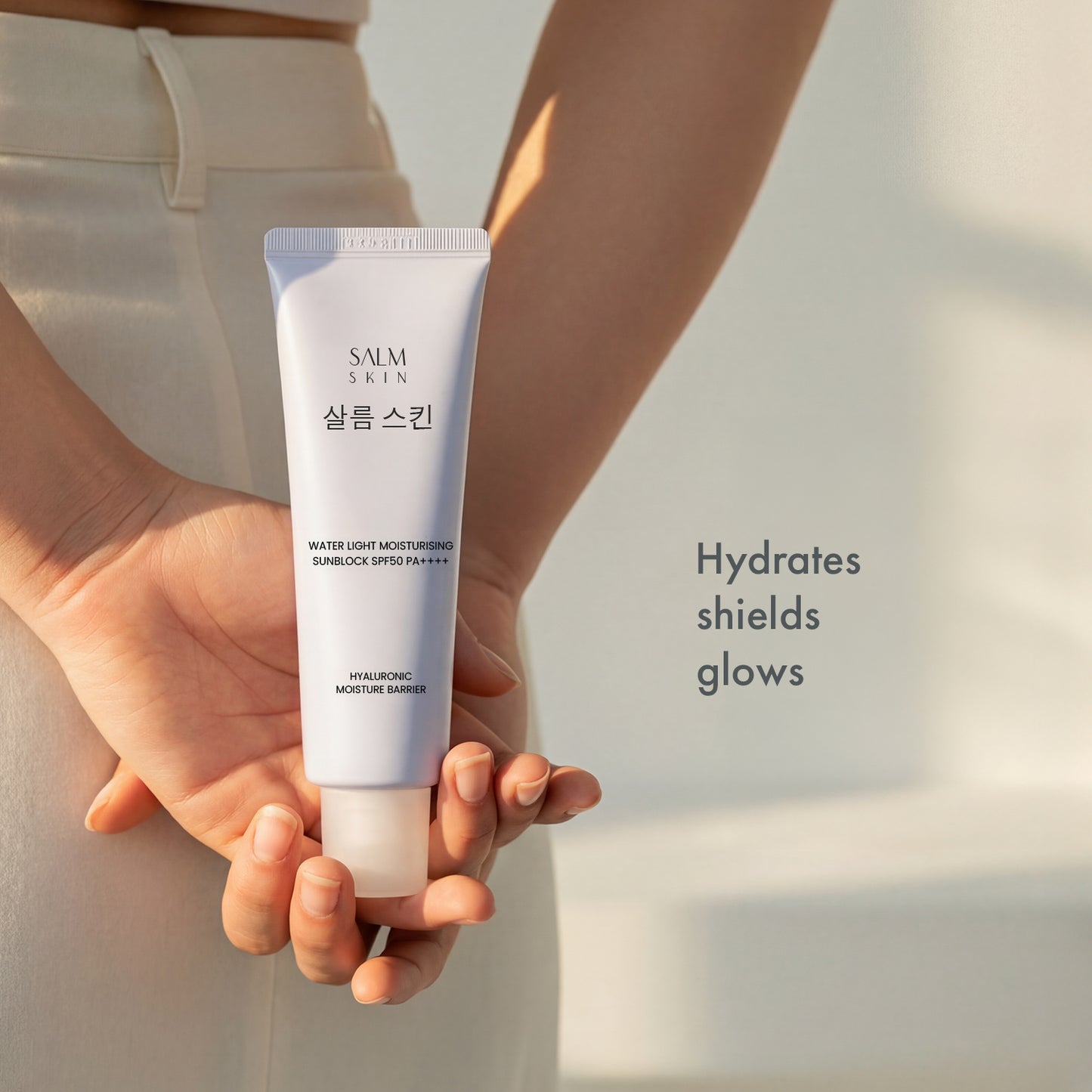 Salm Skin Waterlight Moisturising Sunblock with SPF50 PA++++